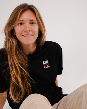 Kodak Color Oversize Tee Black