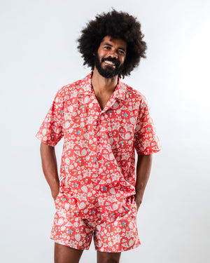 Peanuts Tropical Swimwear Red