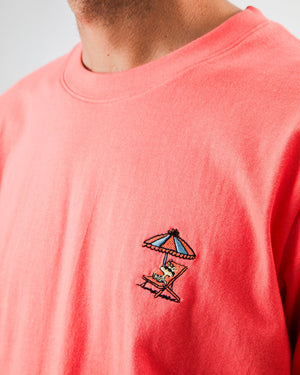 Peanuts Tropical T-shirt Red