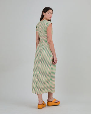 Sardinas Kimono Dress Yellow