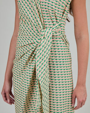 Sardinas Kimono Dress Yellow