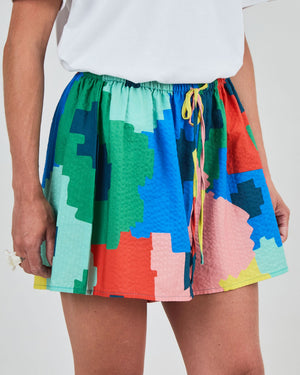 Maxi Flower Bali Loose Shorts