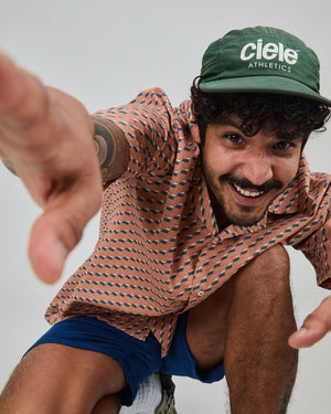 Icecream Sandwich Aloha Shirt Blue