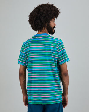 Stripes Regular T-Shirt Blue