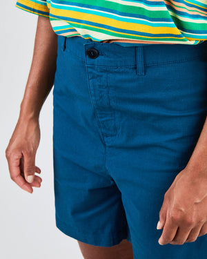 High Waist Shorts Blue