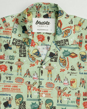 Lucha Libre Aloha Shirt
