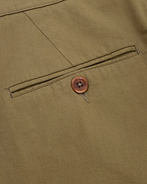 Pleated Chino Camel