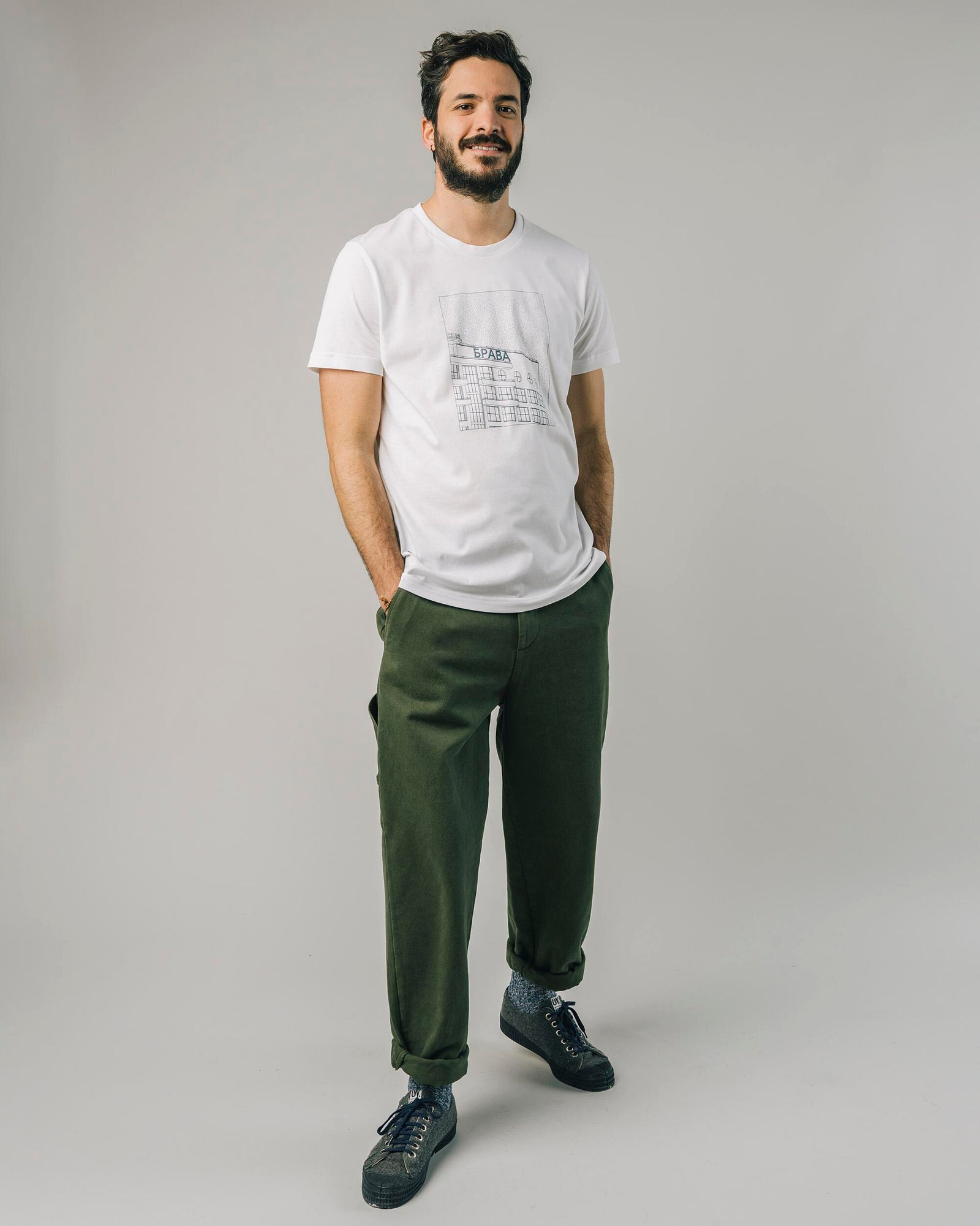 District T-Shirt White