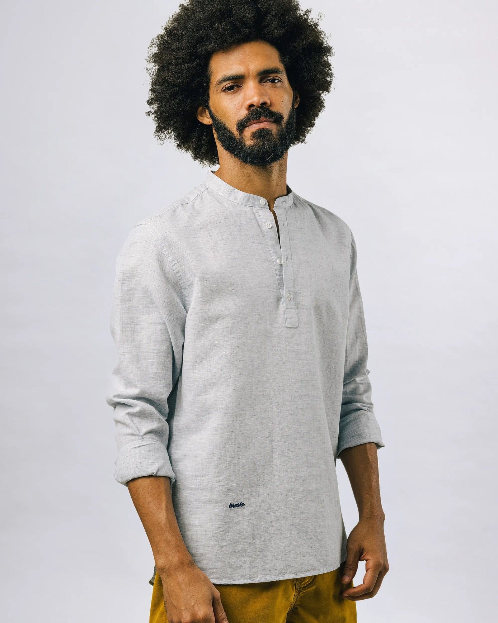 Slub Henley Shirt