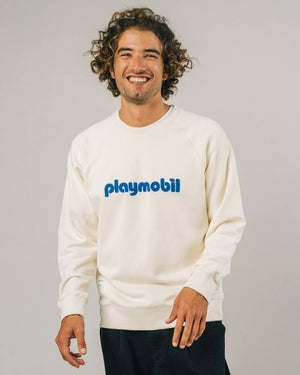 Playmobil Logo Sweatshirt Ecru