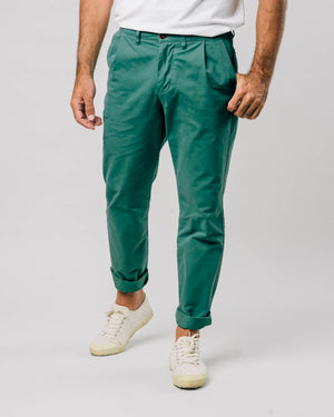 Kale Pleated Chino Pants