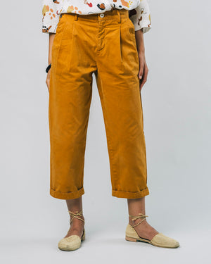 Inka Gold Pleated Pants