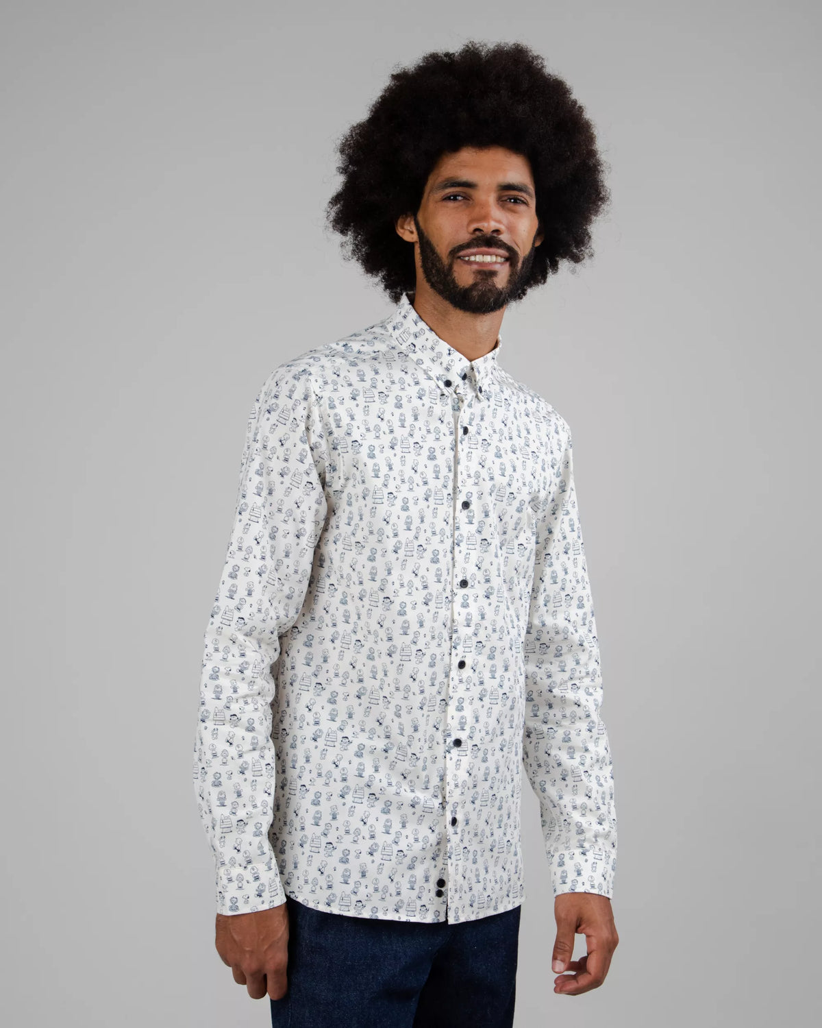 peanuts dress shirt RSVLTS-Peanuts-Peanut Gallery-Short Sleeve Shirt 3XL