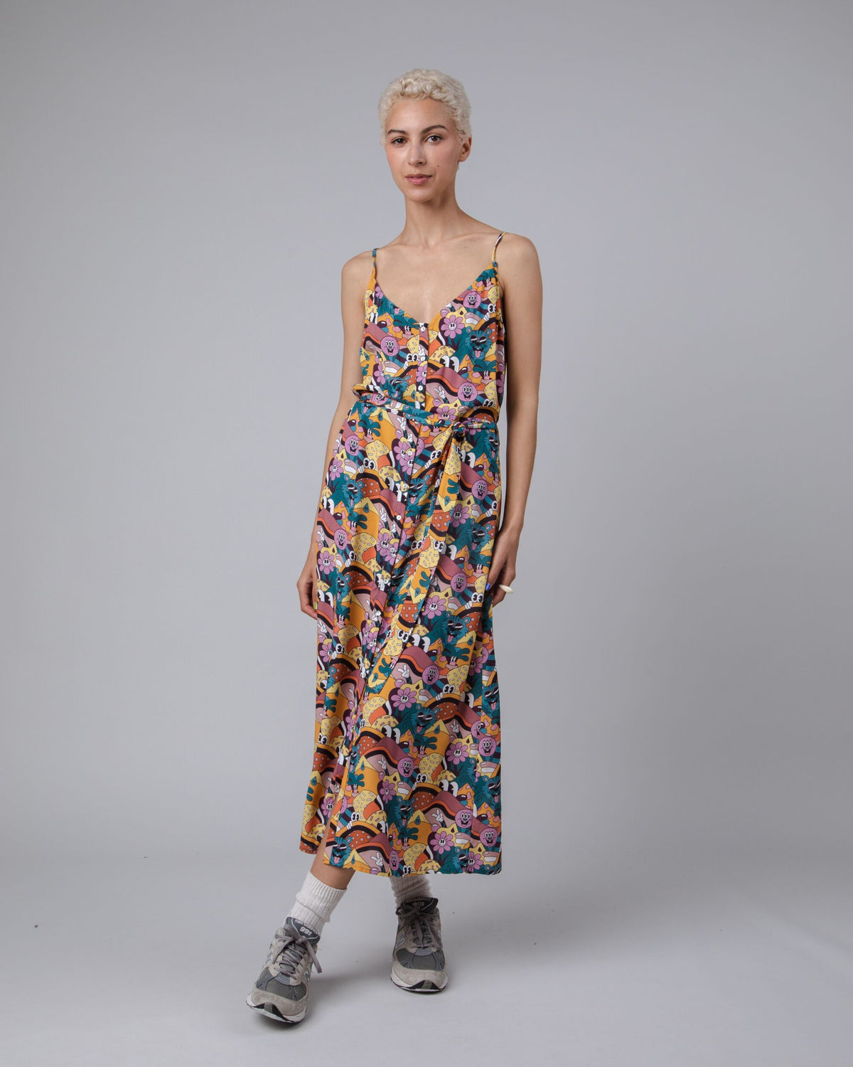Yeye Weller Long Dress Yellow