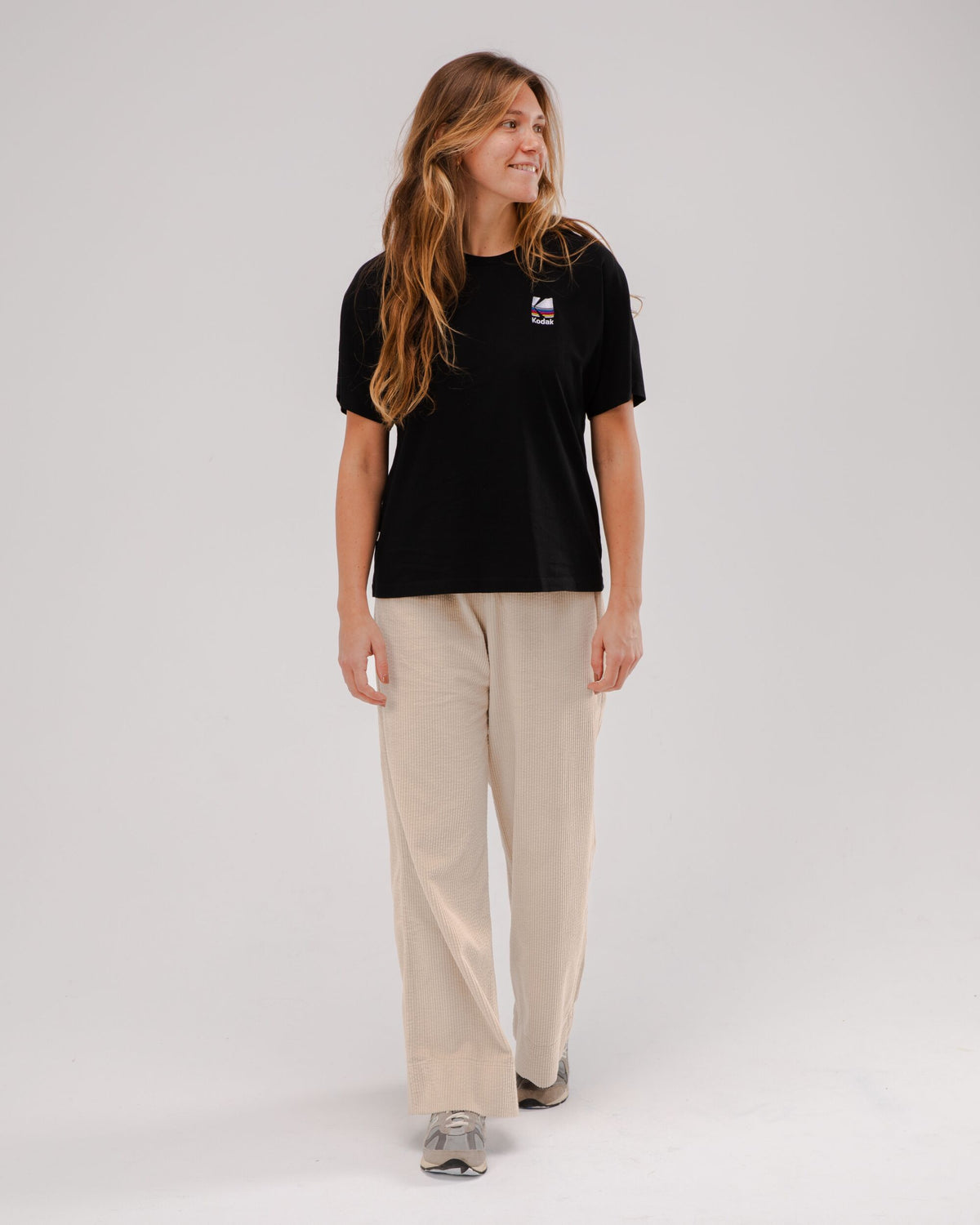 Kodak Color Oversize Tee Black