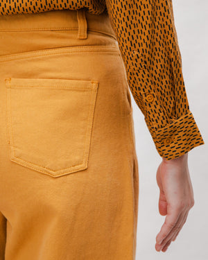 Mist Viscose Blouse Ochre