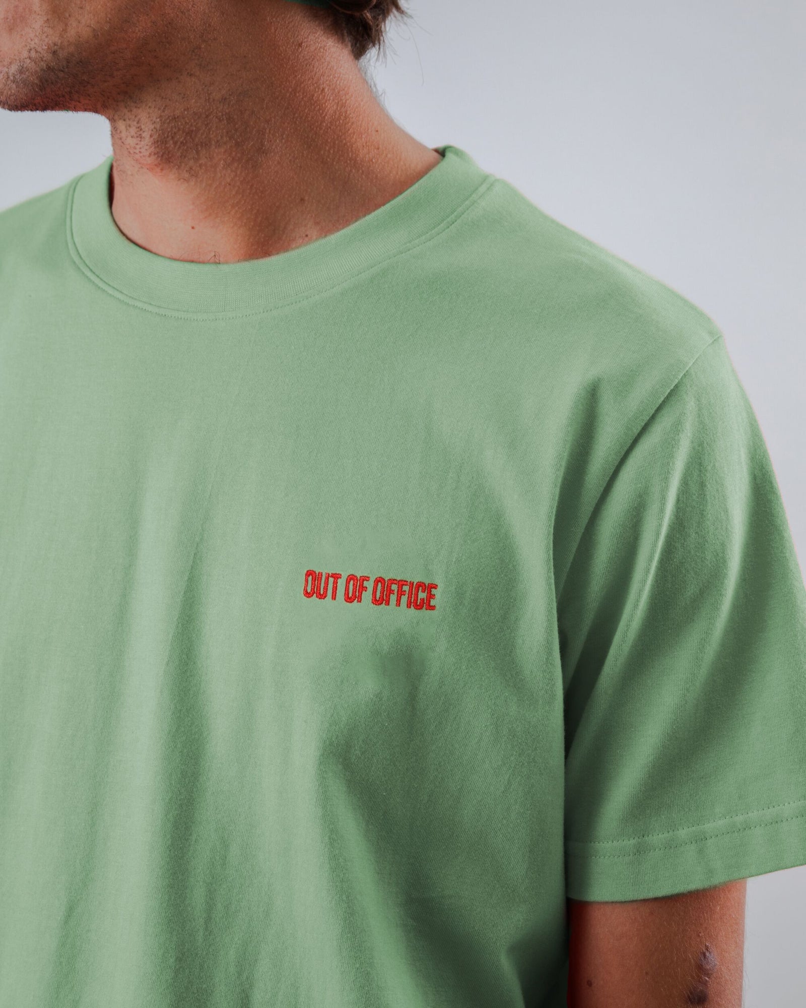 Out of Office T-shirt Mint