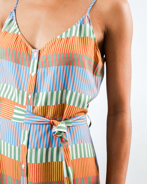 Mediterranean Strap Dress