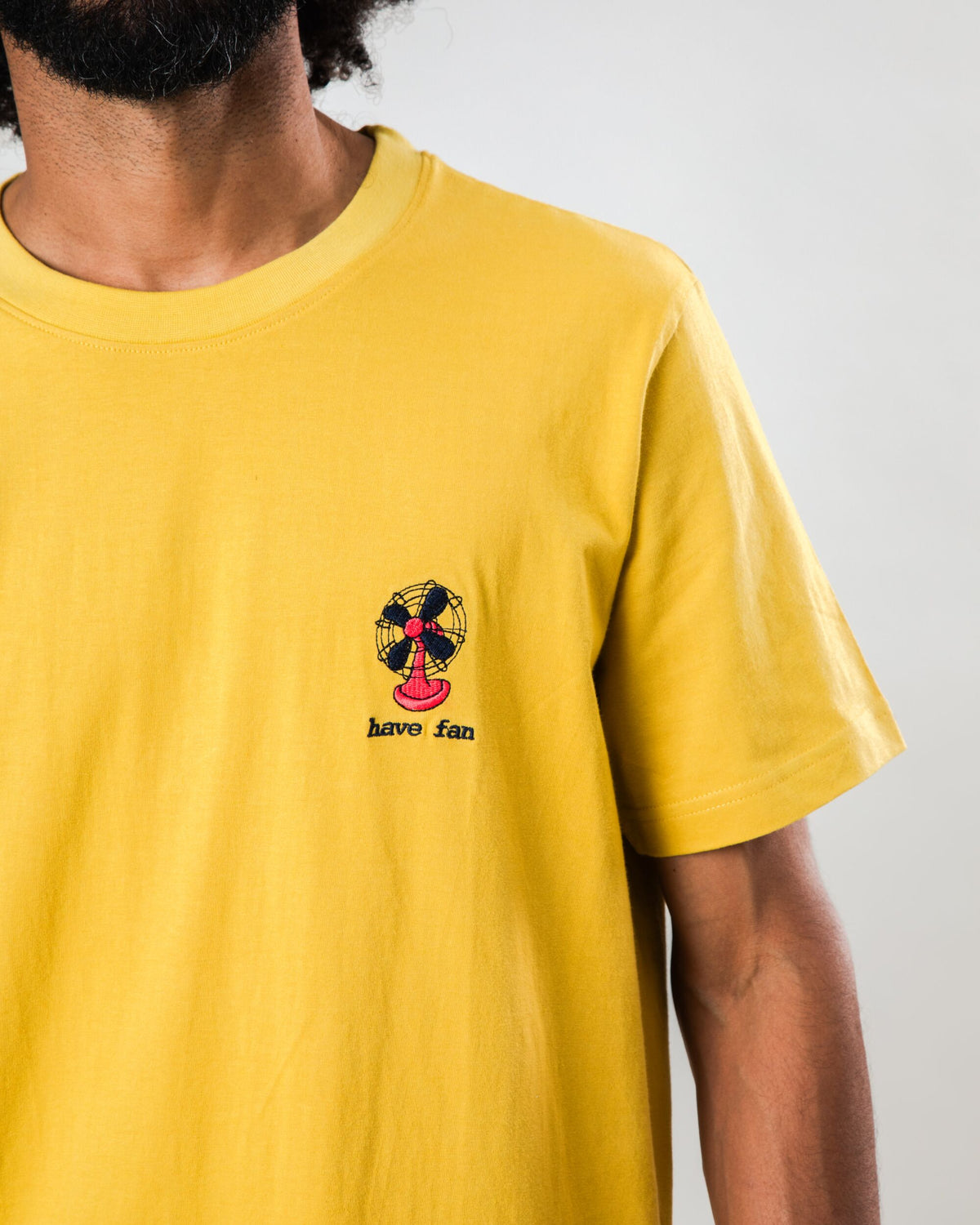 Have Fan T-shirt Yellow