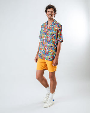 Asis Percales Tutti Frutti Aloha Shirt