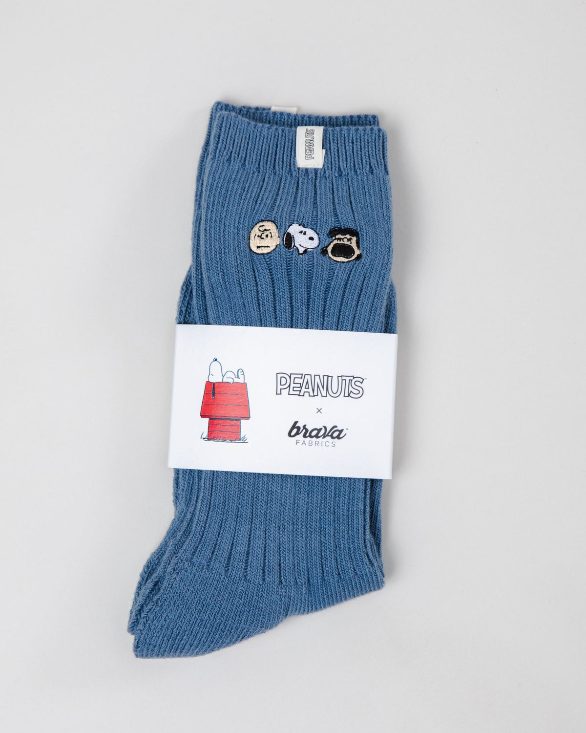 Peanuts The Gang Socks Blue