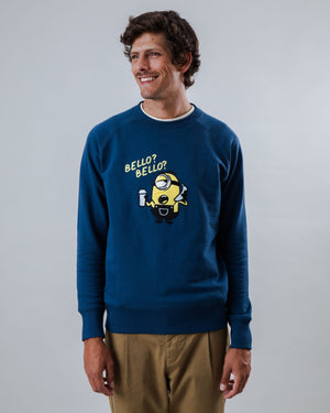 Minions Bello Bello Sweatshirt Blue