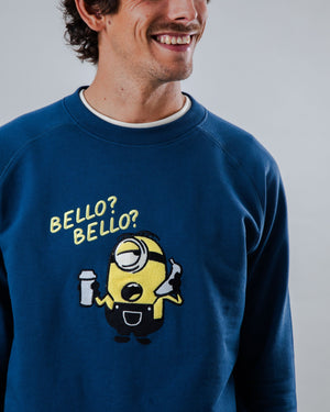 Minions Bello Bello Sweatshirt Blue