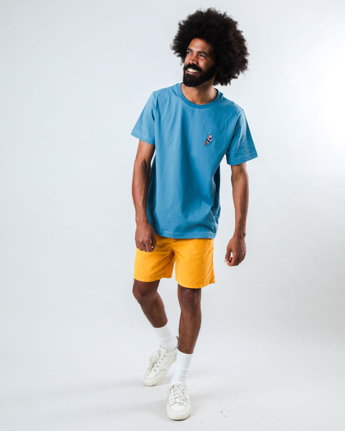 Asis Parrot Regular T-Shirt Blue