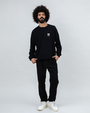 Kodak Color Oversize Sweatshirt Black