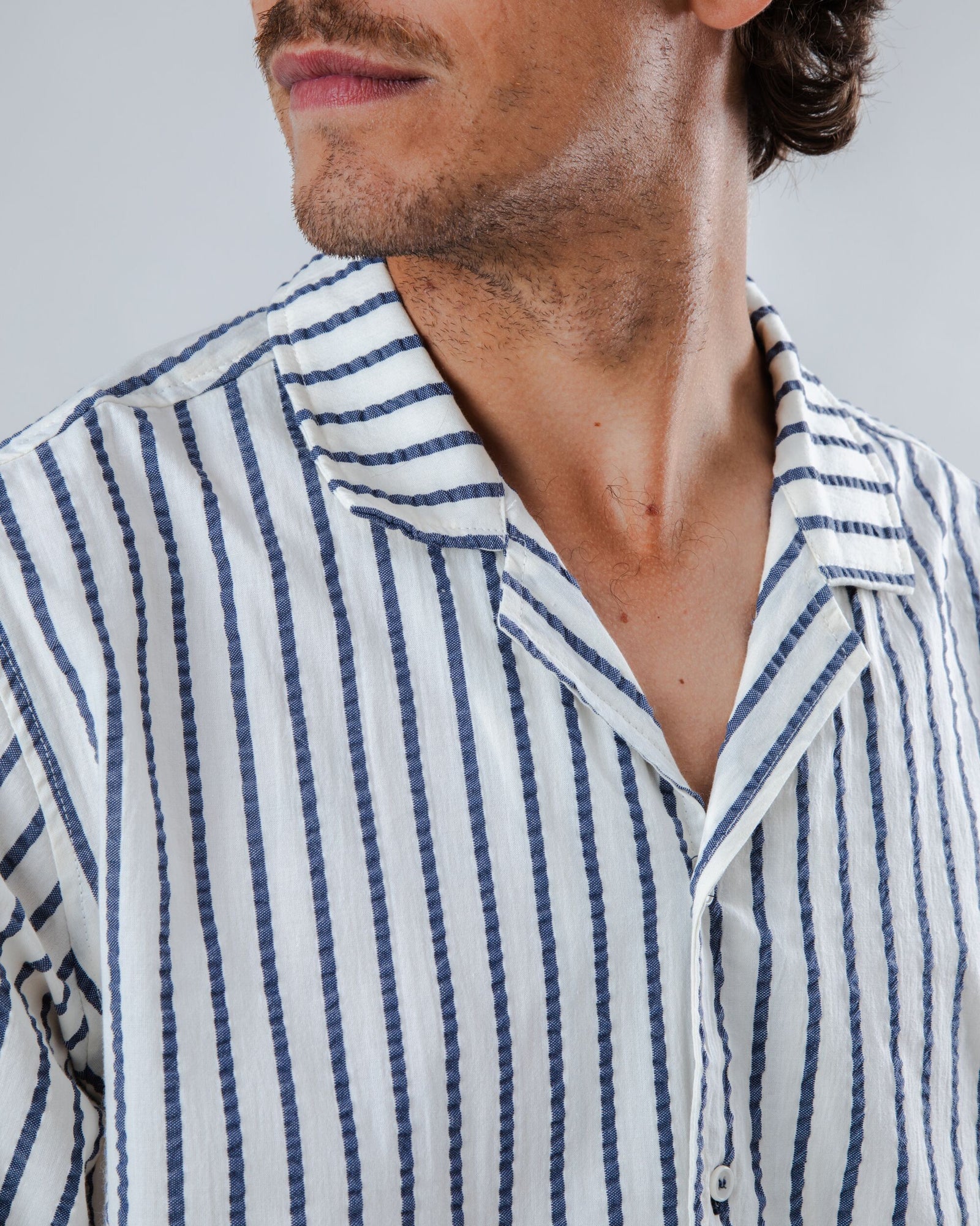 Sailor Aloha Shirt Blue