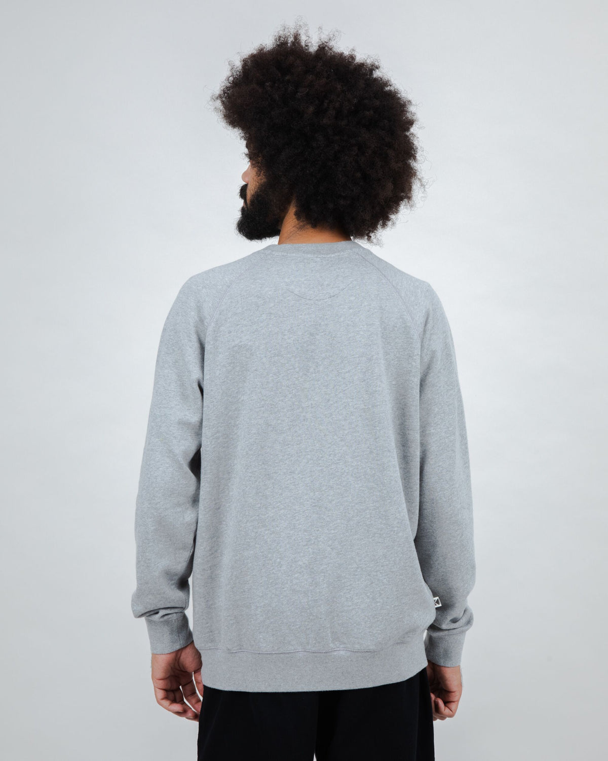 Kodak Logo Sweatshirt Grey Melange