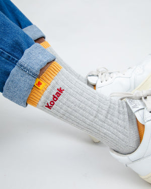 Kodak Block Ribbed Socks