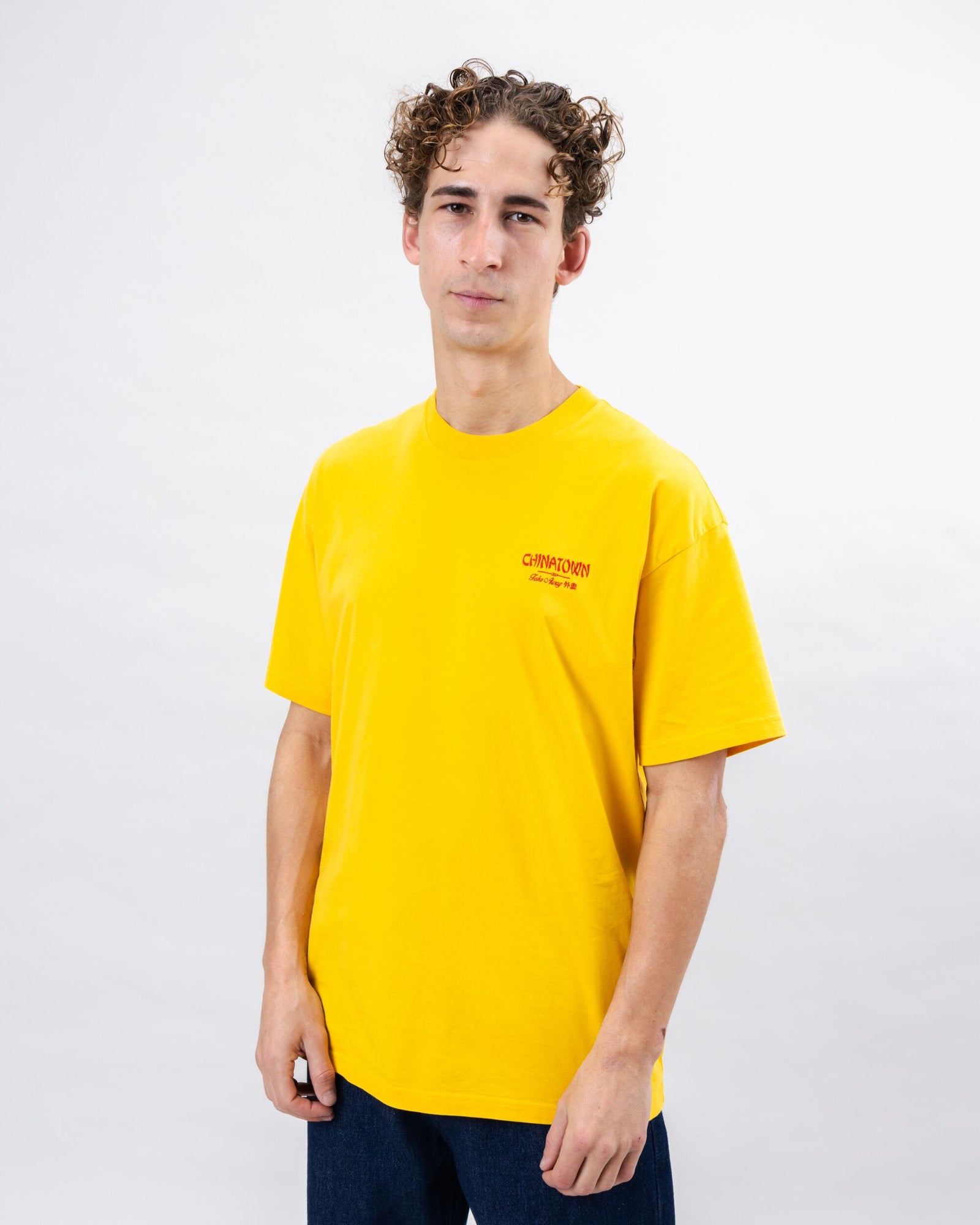Noodles Oversize T-shirt Yellow