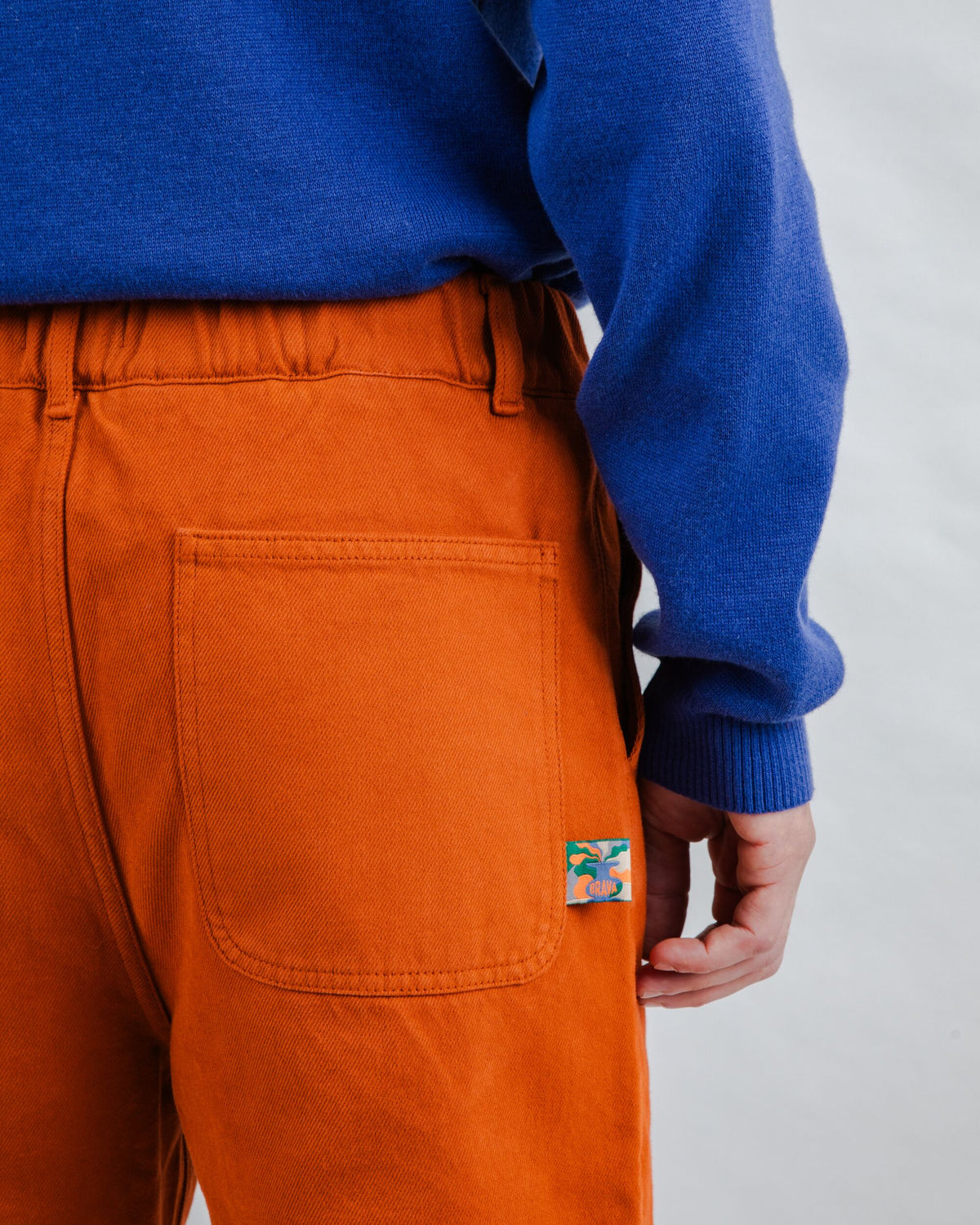 Loose Relaxed Pants Brown