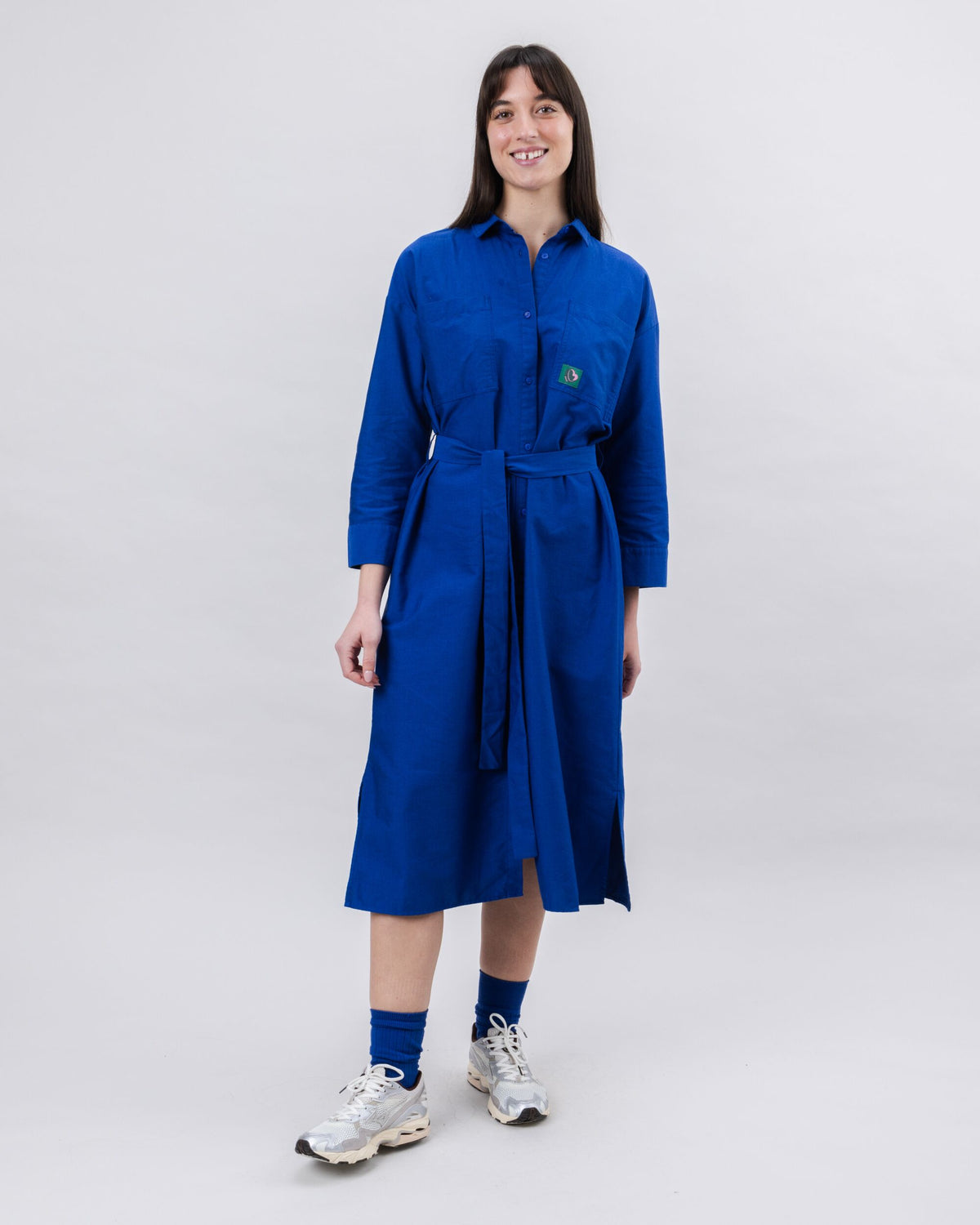 Bombon Shirt Dress Klein Blue