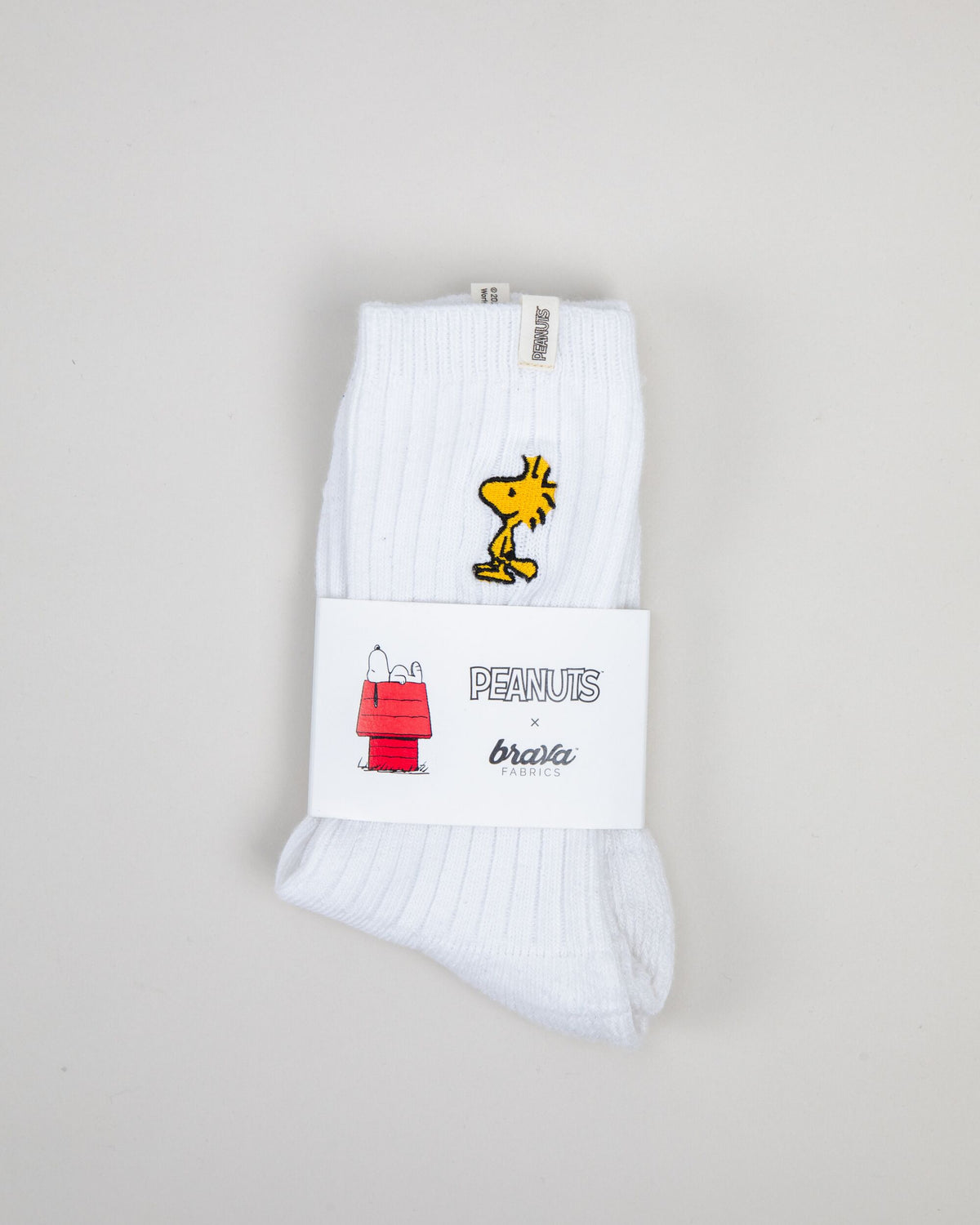 Peanuts Woodstock Socks White