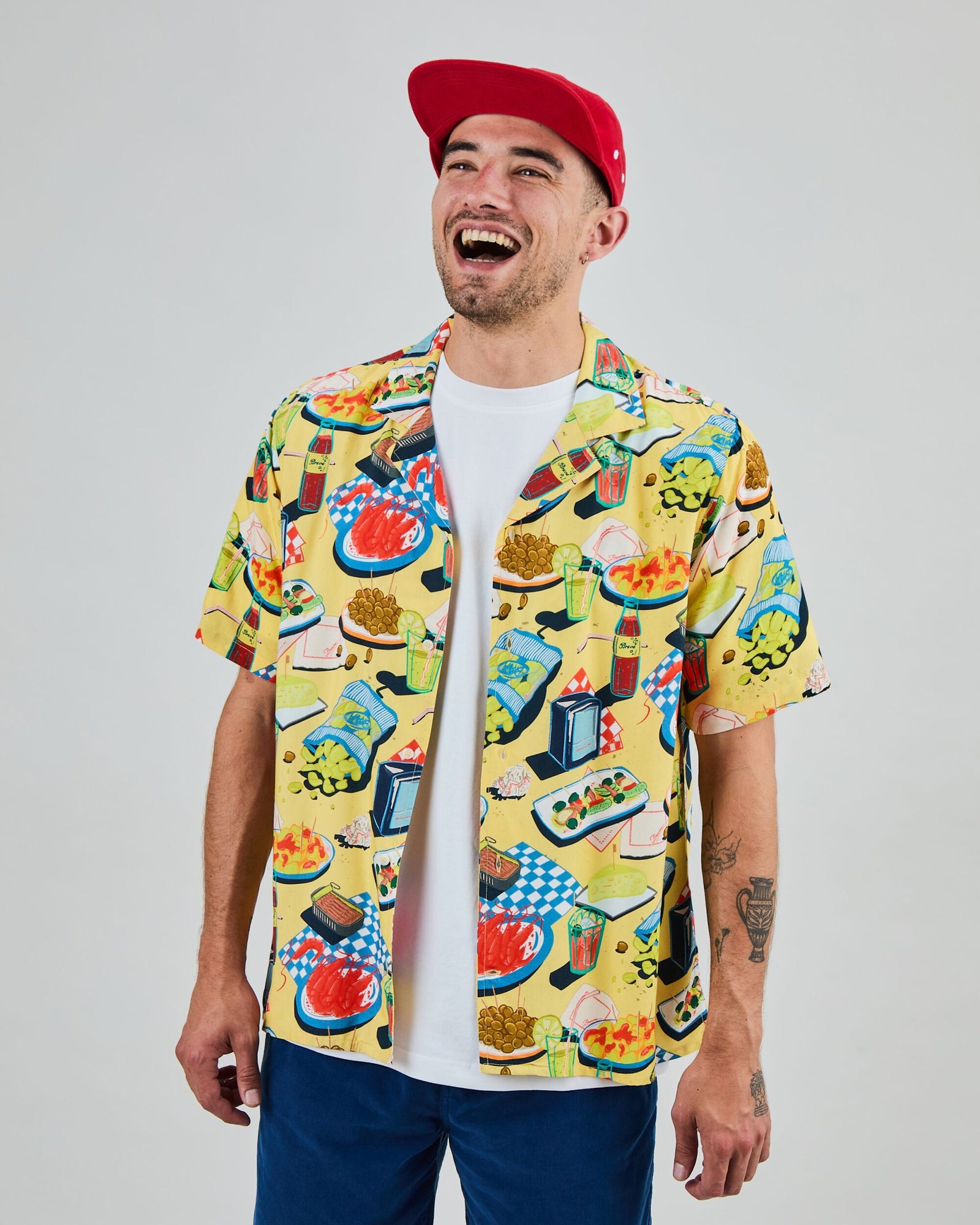 Chiringuito Aloha Shirt Yellow