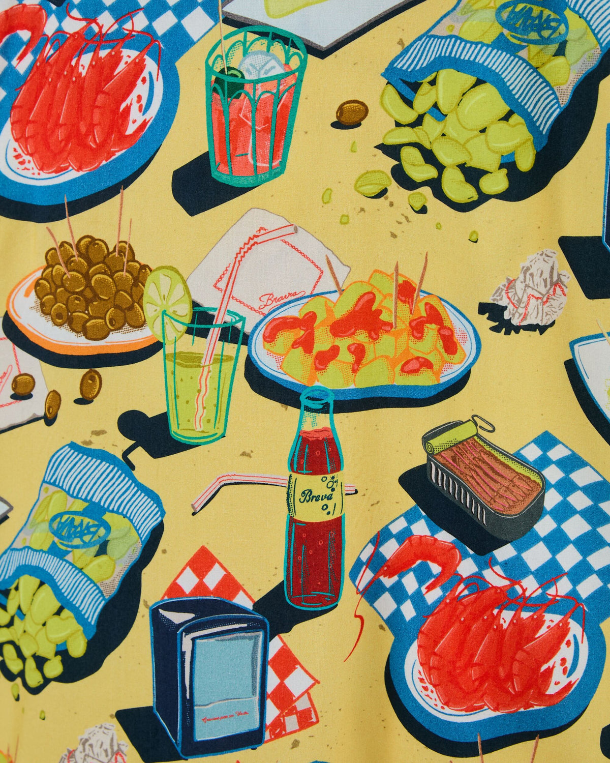 Chiringuito Aloha Shirt Yellow