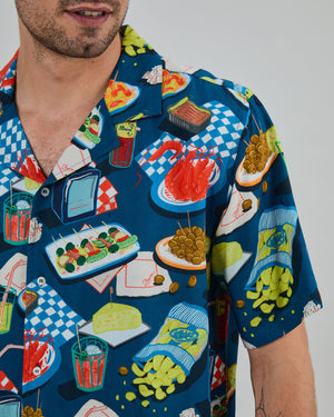 Chiringuito Aloha Shirt Blue