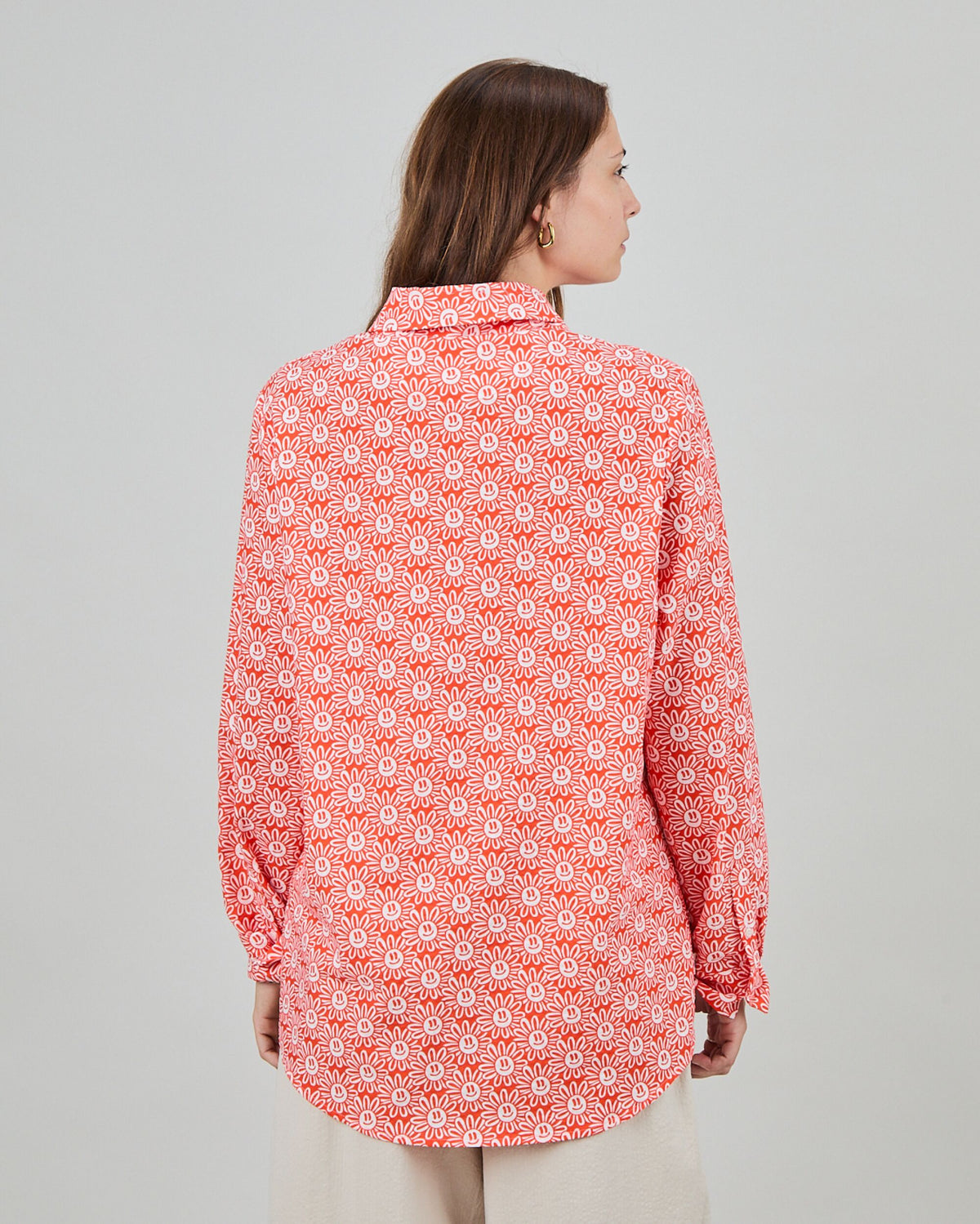 Asis Percales Daisy Regular Blouse Red