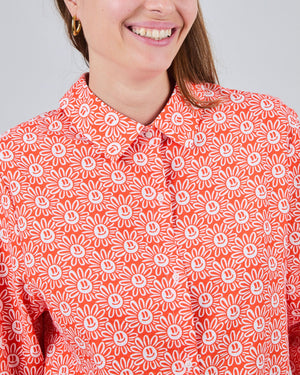 Asis Percales Daisy Regular Blouse Red