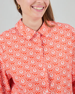 Asis Percales Daisy Regular Blouse Red