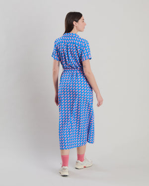 Gum Long dress Blue