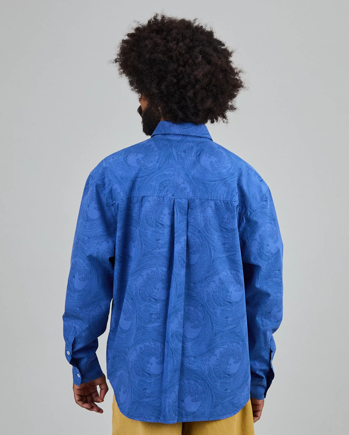 Peanuts Surf Long Sleeve Shirt Blue