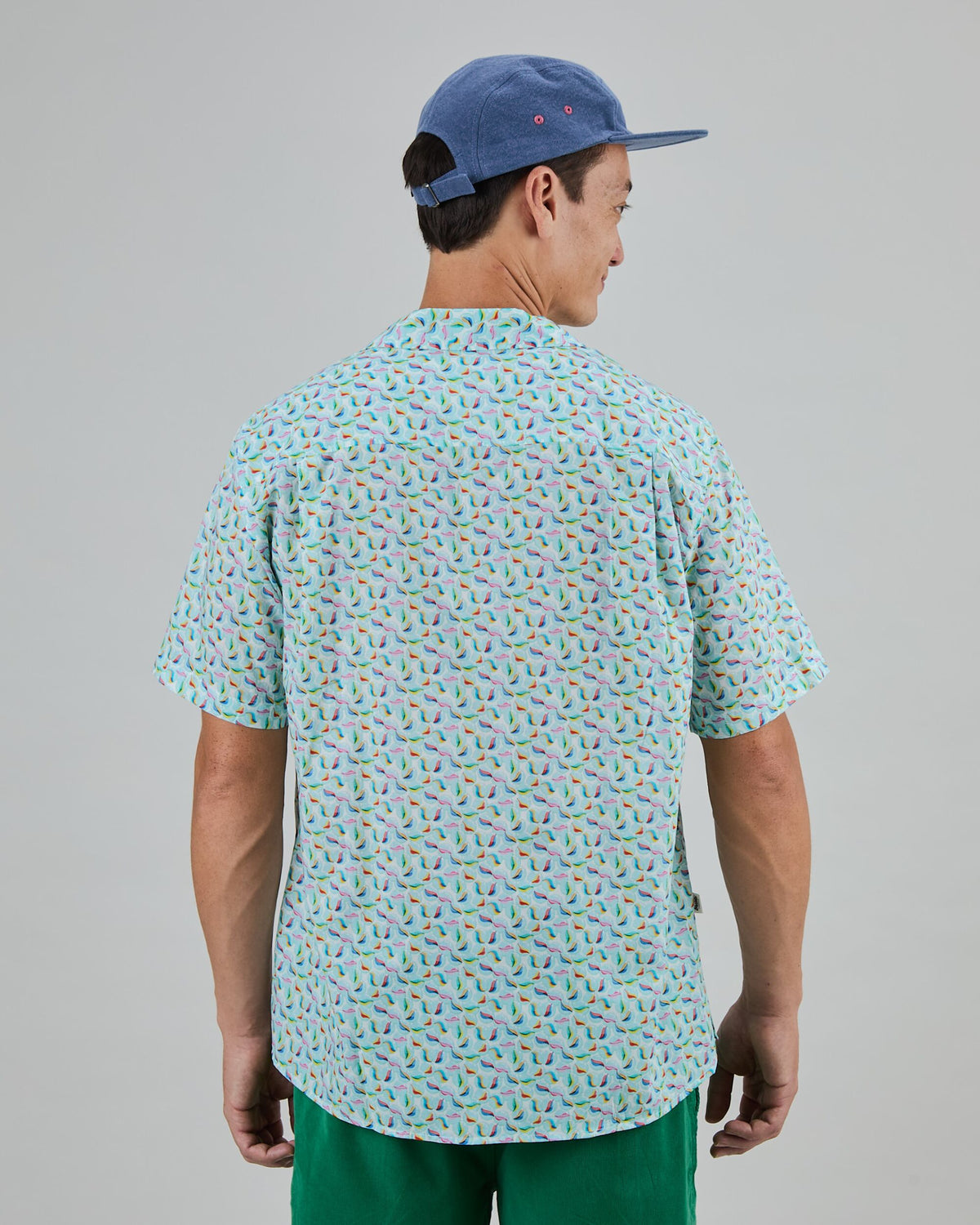 Marbles Aloha Shirt White