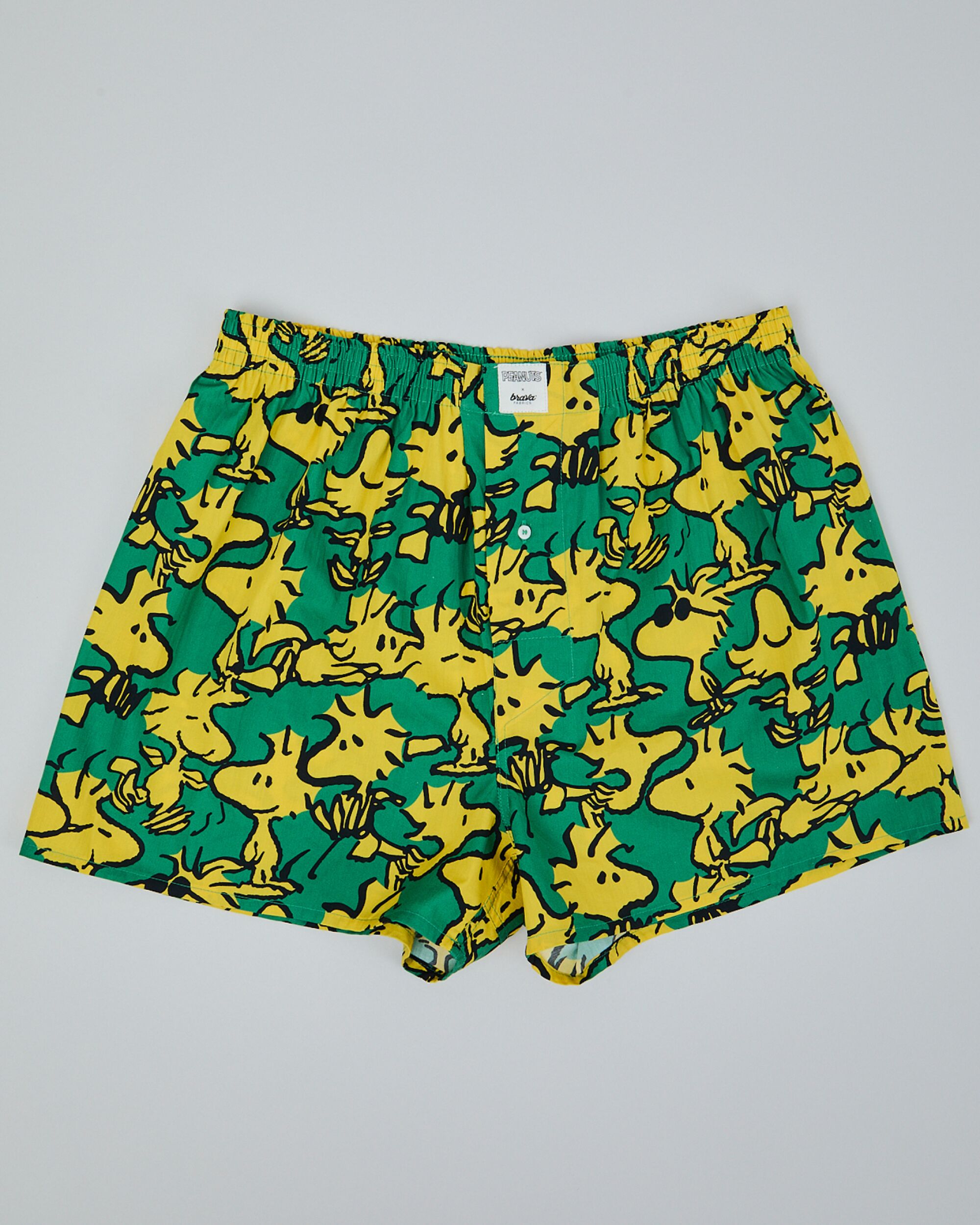 Peanuts Flying Ace Cotton Boxers Ecru - 100% Organic Cotton