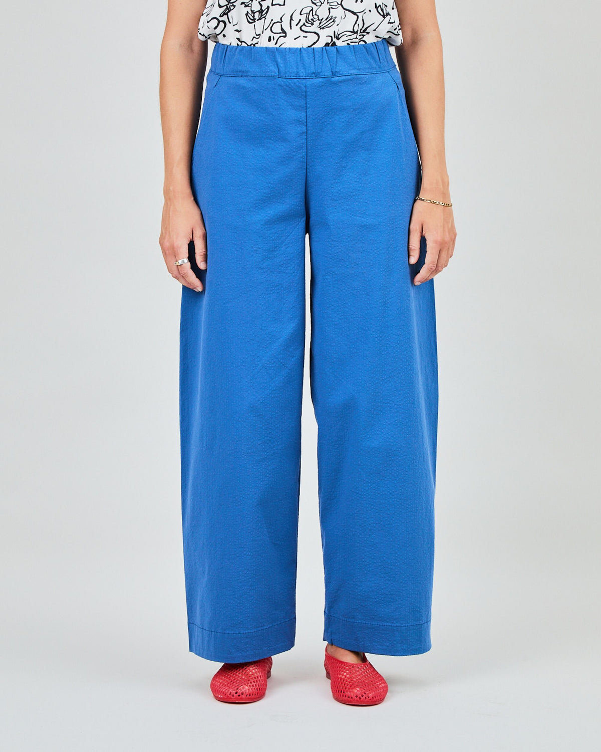 Picnic Oversize Pants Blue