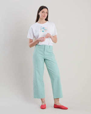 Barrel Pants Green