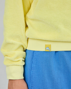 Terry Ranglan Sweatshirt Yellow