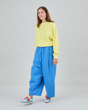 Terry Ranglan Sweatshirt Yellow